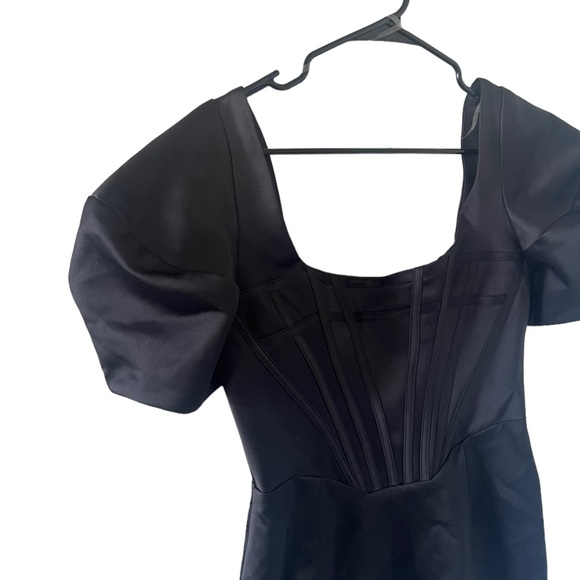 House of CB Niladi Corset Mini Black Dress - Picture 16 of 16